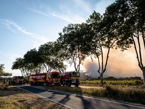 EN DIRECT Incendies : un feu de chaume en cours à Bessans, l’Hérault et les Pyrénées-Orientales en vigilance orange canicule… les dernières infos