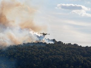 EN DIRECT Vague de chaleur et incendies : le feu entre l’Hérault et l’Aude finalement pas