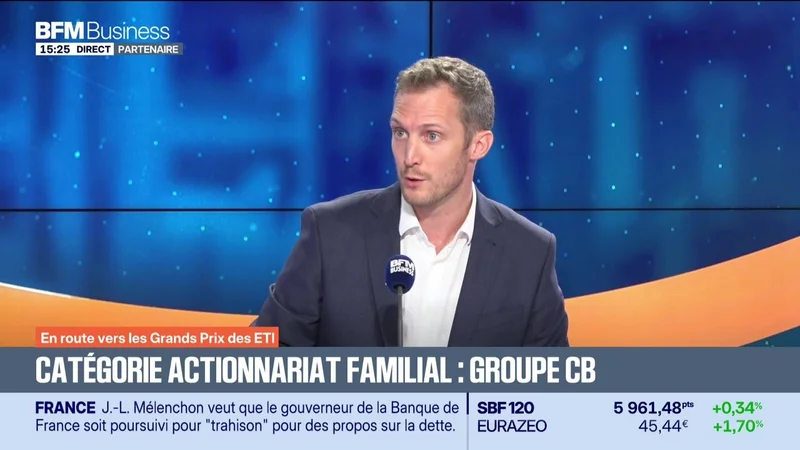 En route vers les Grands Prix des ETI : Catégorie actionnariat familial, Groupe CB - 06/10