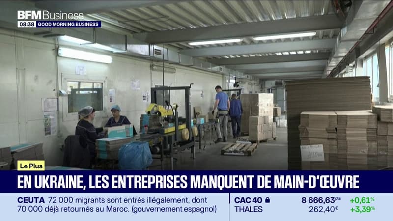En Ukraine, les entreprises manquent de main-d'œuvre