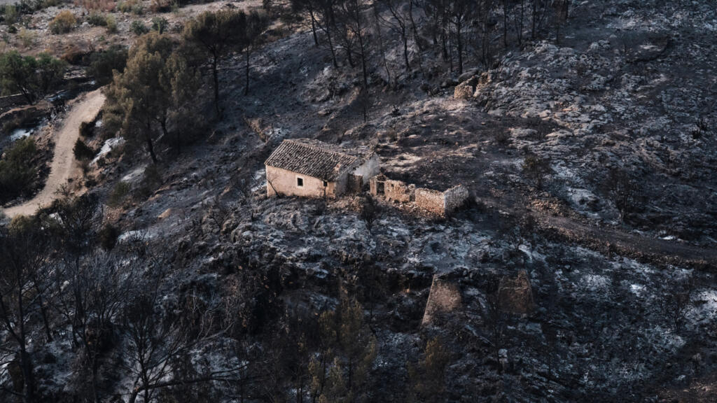 Espagne: en Andalousie, «la peur et l'impuissance» des habitants de Los Gallardos face aux flammes