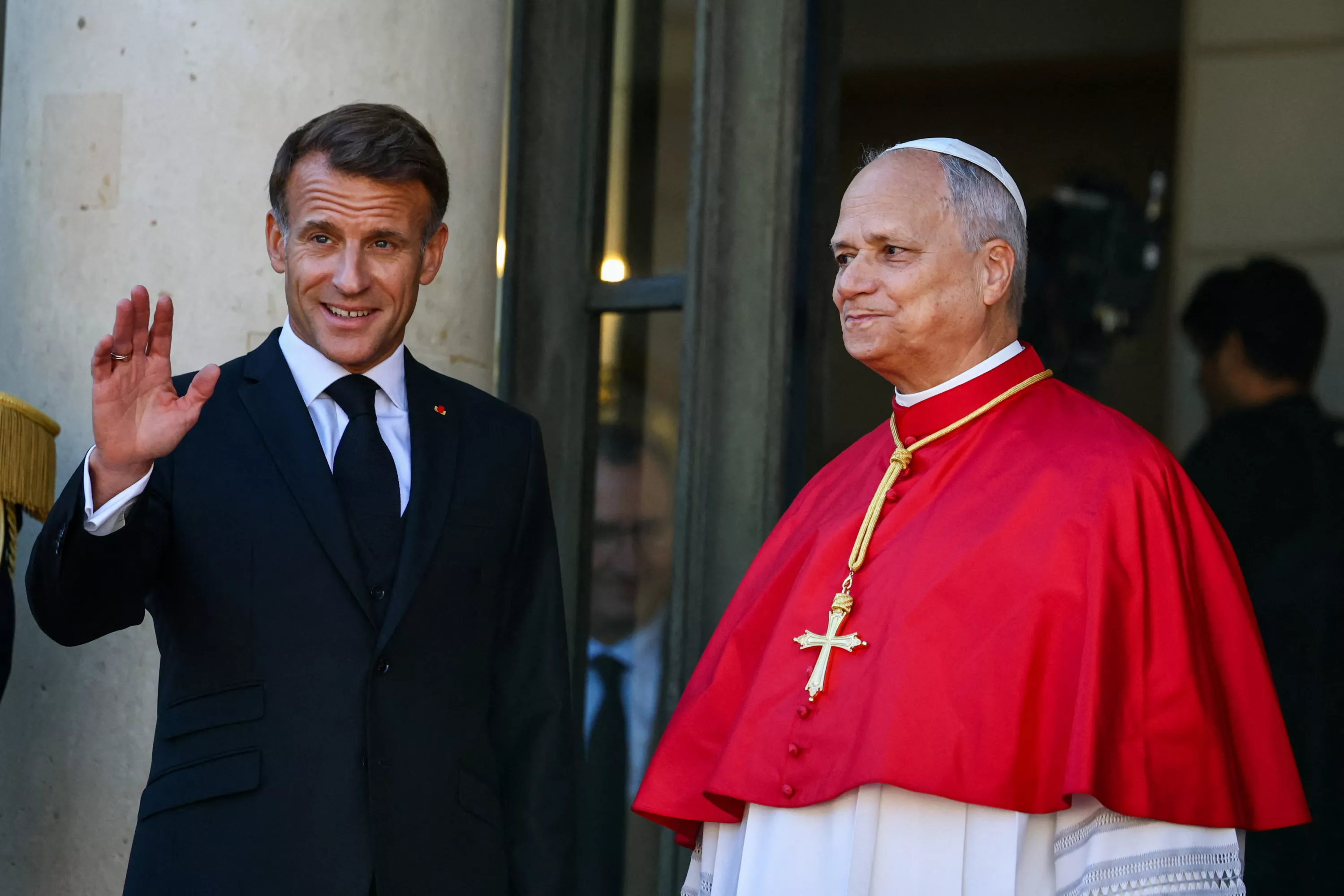 Euthanasie, laïcité, enseignement catholique : à l’Élysée, Léon XIV appelle les chrétiens à s’impliquer dans la société française