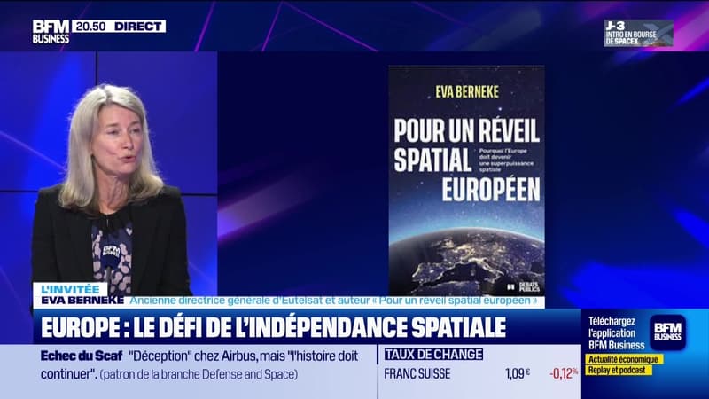 Eva Berneke (Ancienne directrice générale d’Eutelsat) : Pourquoi l'Europe doit devenir une superpuissance spatiale - 09/06