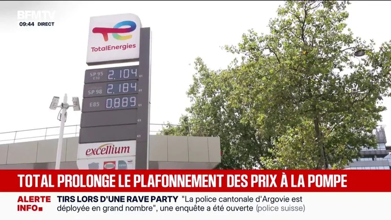 Francis Pousse, président de la branche stations services Mobilans, réagit au plafonnement des prix des carburants jusqu'à la fin du conflit au Moyen-Orient par TotalEnergies