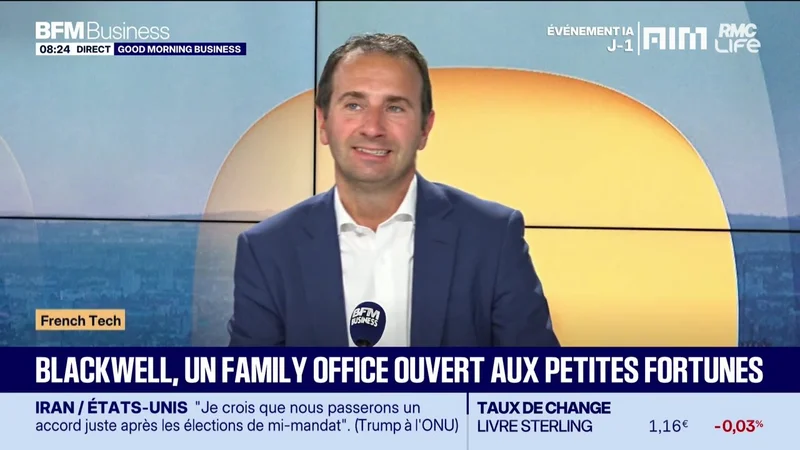 French Tech : Blackwell, un family office ouvert aux petites fortunes - 23/09