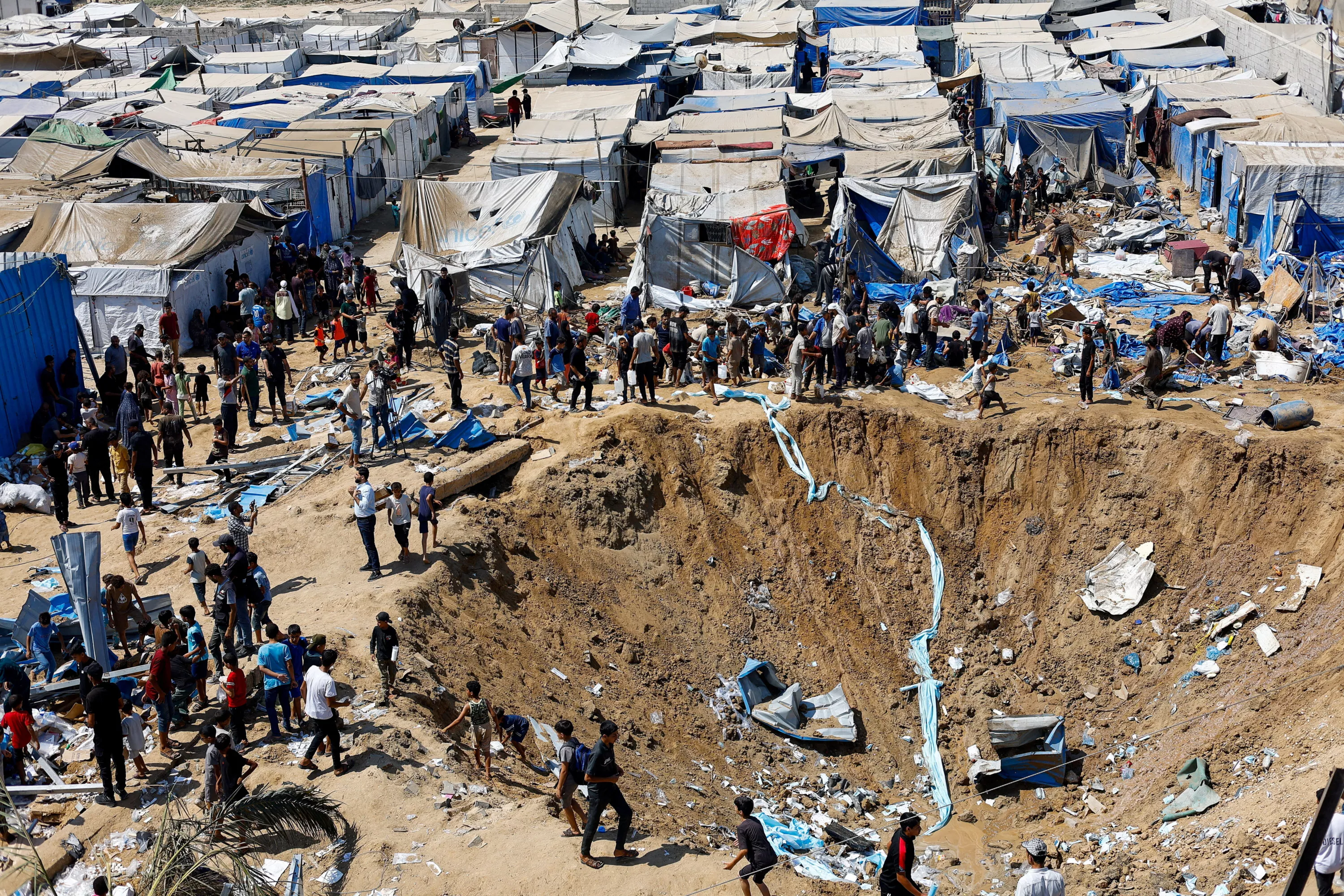 Gaza: huit morts dans des frappes israéliennes nocturnes