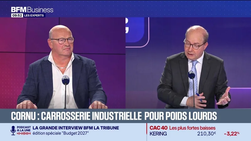 Gilles Lemarchand (Cornu) : Cornu, carrosserie industrielle pour poids lourds - 03/01