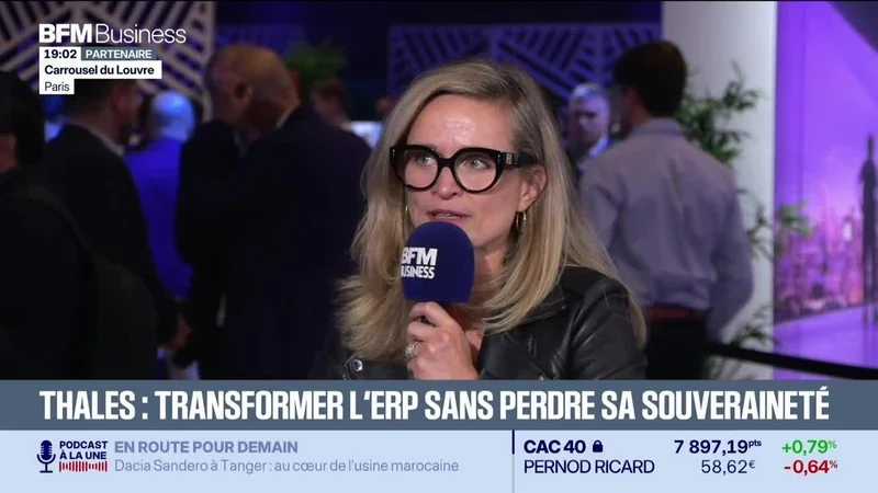 Hors-Série Les Dossiers BFM Business : Thales, transformer l'ERP sans perdre sa souveraineté - Samedi 3 octobre