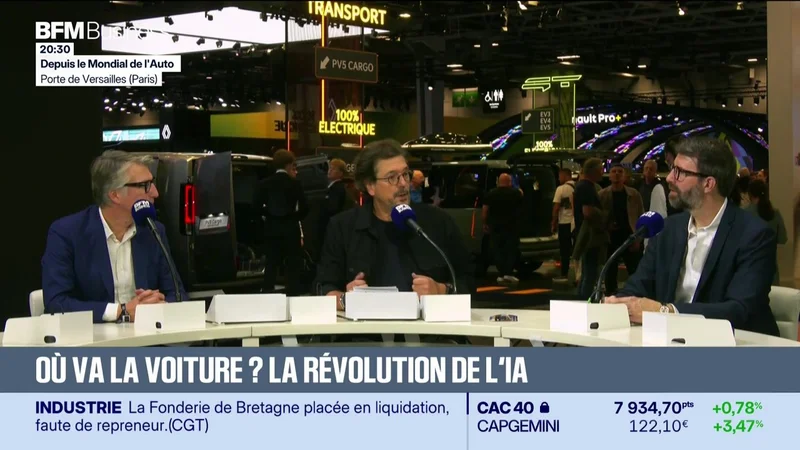 Hors-Série Les Dossiers BFM Business : Où va la voiture ? La révolution de l’IA - jeudi 15 octobre