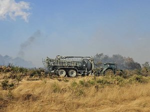 Incendie dans les Landes : 1 700 hectares ravagés par les flammes mais pas de reprise majeure cette nuit,
