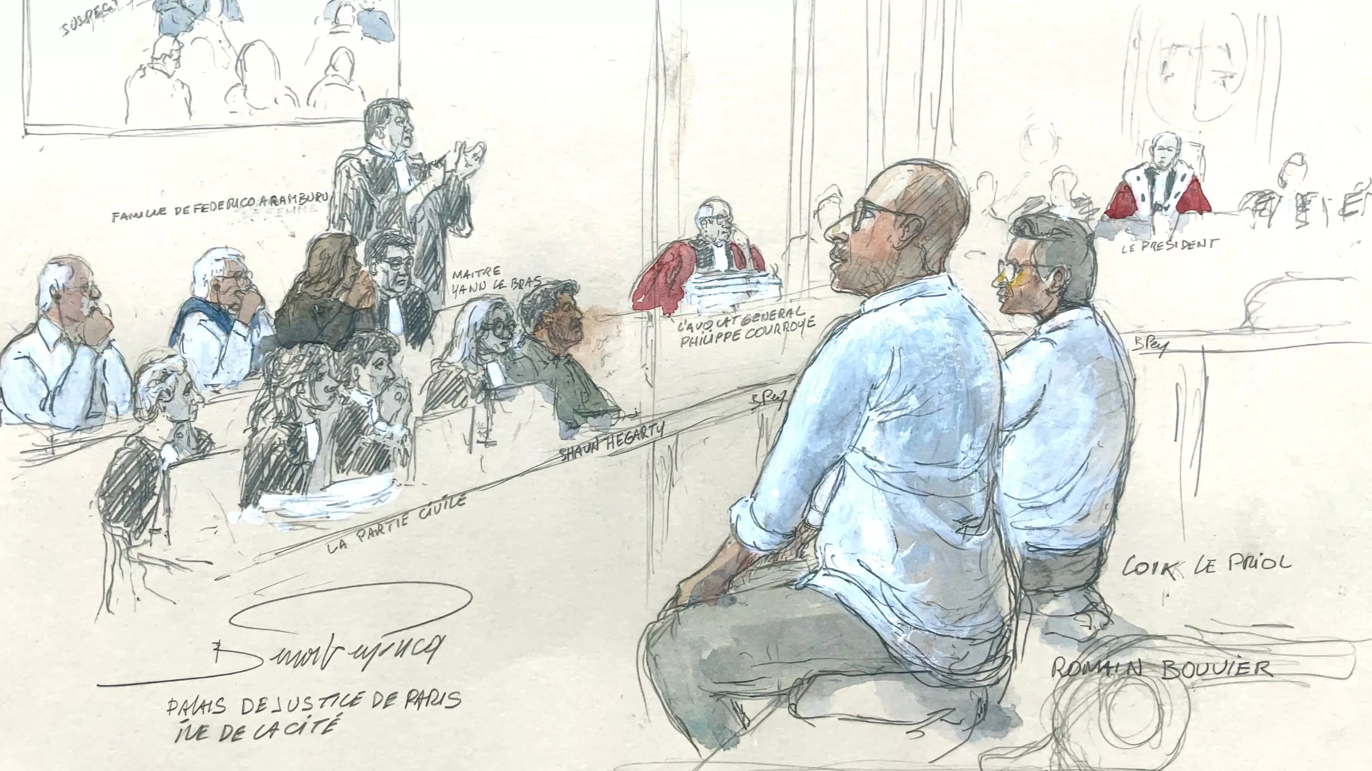 «Je vais le tuer» : au procès Le Priol, les témoins décisifs du «Mabillon» nourrissent le débat sur la préméditation de l’assassinat d’Aramburu