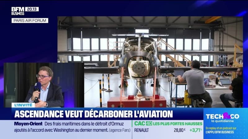 Jean-Christophe Lambert (Ascendance Flight Technologies) : Ascendance veut décarbonner l'aviation - 15/06