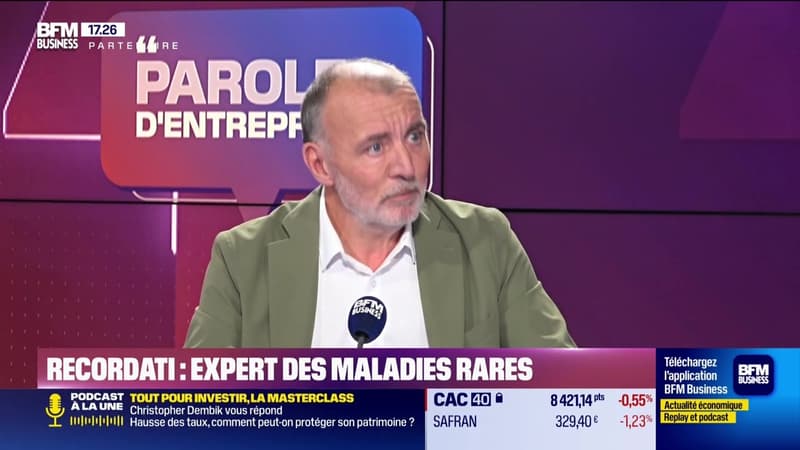 Jean-Claude Roche (Recordati Rare Diseases) : Recordati, expert des maladies rares - 20/06