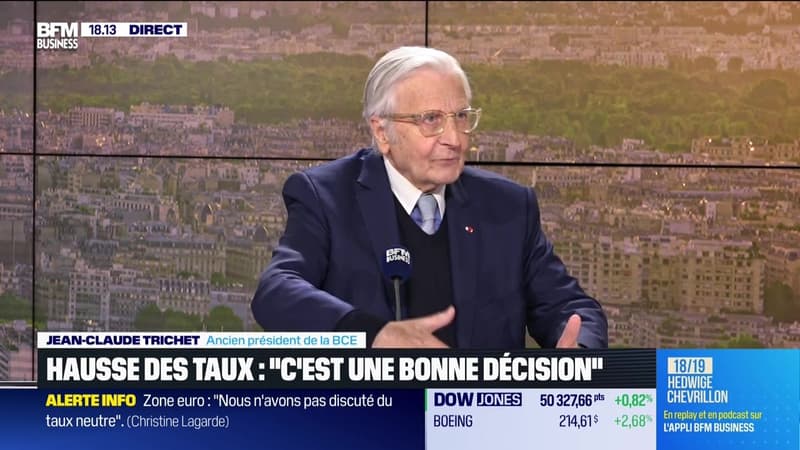 Jean-Claude Trichet (BCE) : hausse des taux,