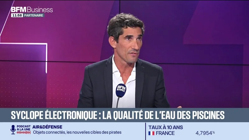 Jean-Michel Velay (Syclope Électronique) : Syclope Électronique, la qualité de l'eau des piscines - 17/10