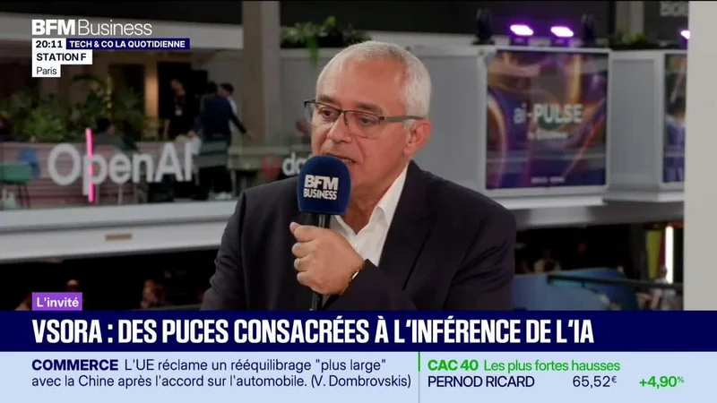 Khaled Maalej (VSORA) : VSORA, des puces consacrées à l'inférence de l'IA - 13/10