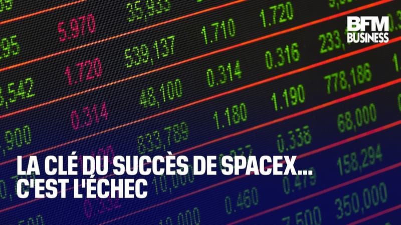 La clé du succès de SpaceX… c'est l'échec