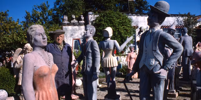 Le Jardin aux 400 statues de Gabriel Albert, menuisier ébéniste touché par la fièvre créatrice