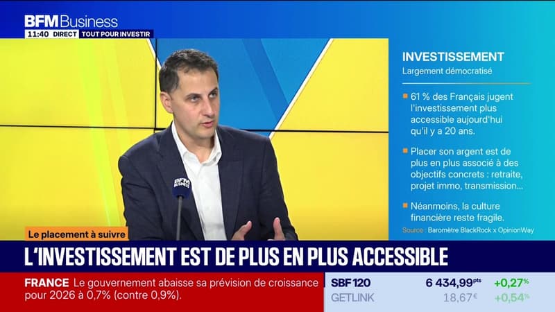 Le placement à suivre : L'investissement est de plus en plus accessible - 07/07