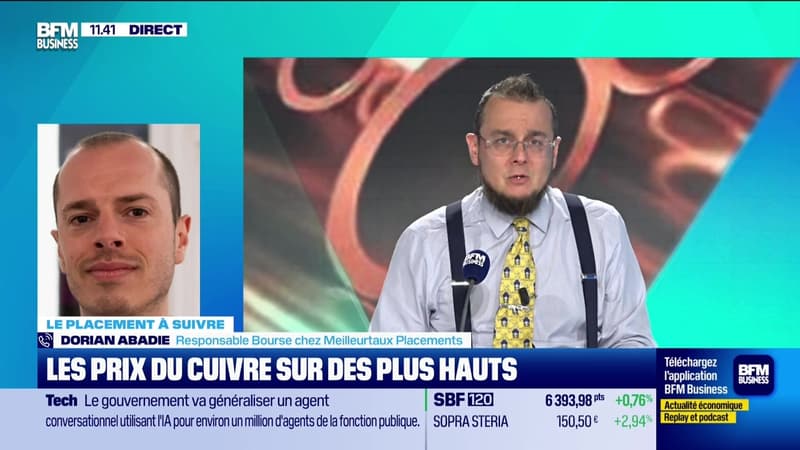 Le placement à suivre : Les prix du cuivre sur des plus hauts - 16/06