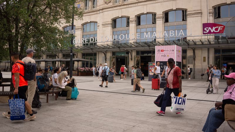 Le trafic SNCF un temps interrompu au départ et à l'arrivée de Toulouse-Matabiau à cause d'un train arrêté en pleine voie