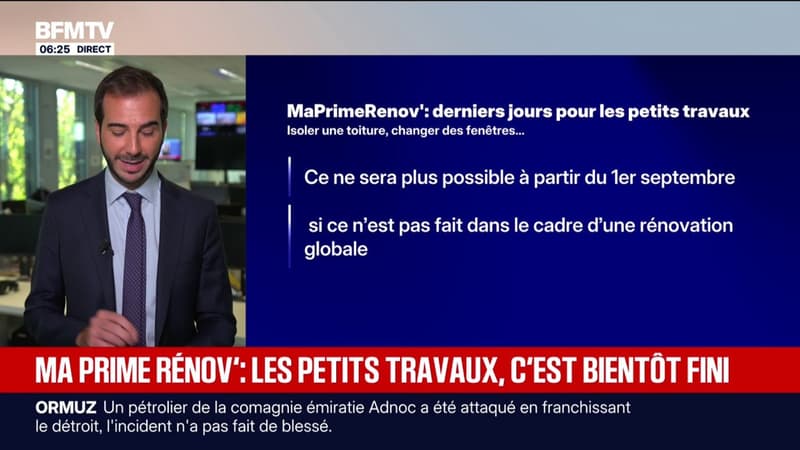 MaPrimeRénov' : derniers jours pour bénéficier des aides sur les petits travaux