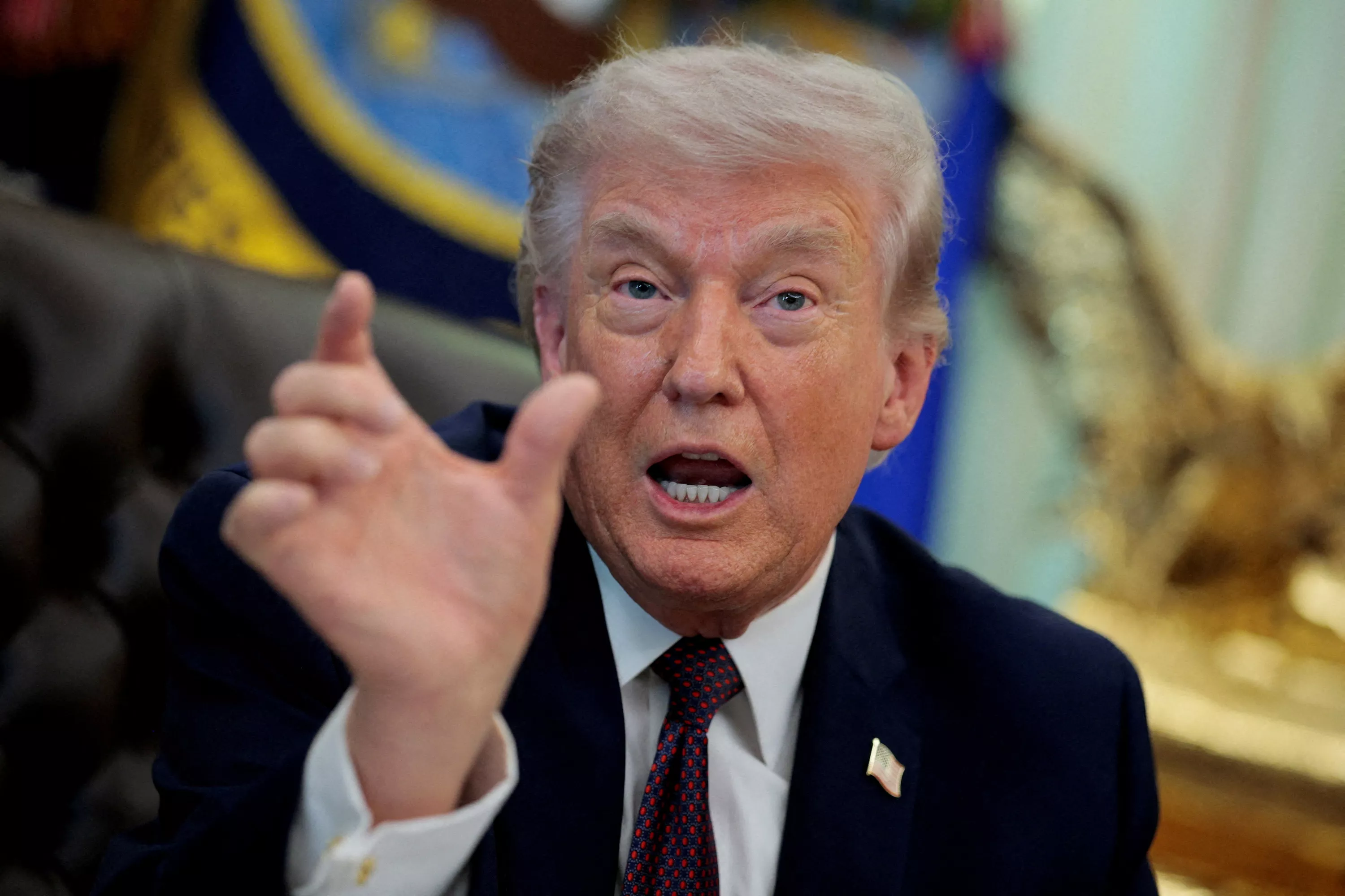 Menaces, annonces et volte-face : Donald Trump, un président devenu inaudible