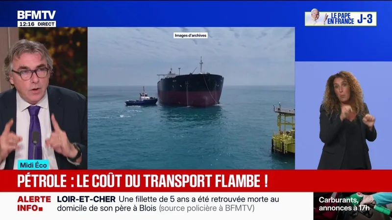 MIDI ÉCO - Pétrole: le coût du transport par supertanker flambe lui-aussi