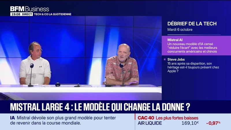 Mistral Large 4 : le modèle qui change la donne ? - 06/10