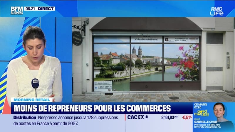 Morning Retail : Moins de repreneurs pour les commerces, par Eva Jacquot - 11/06
