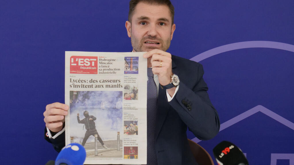 Mouvement lycéen en France: un mineur interpellé à Belfort porte plainte pour tentative de meurtre