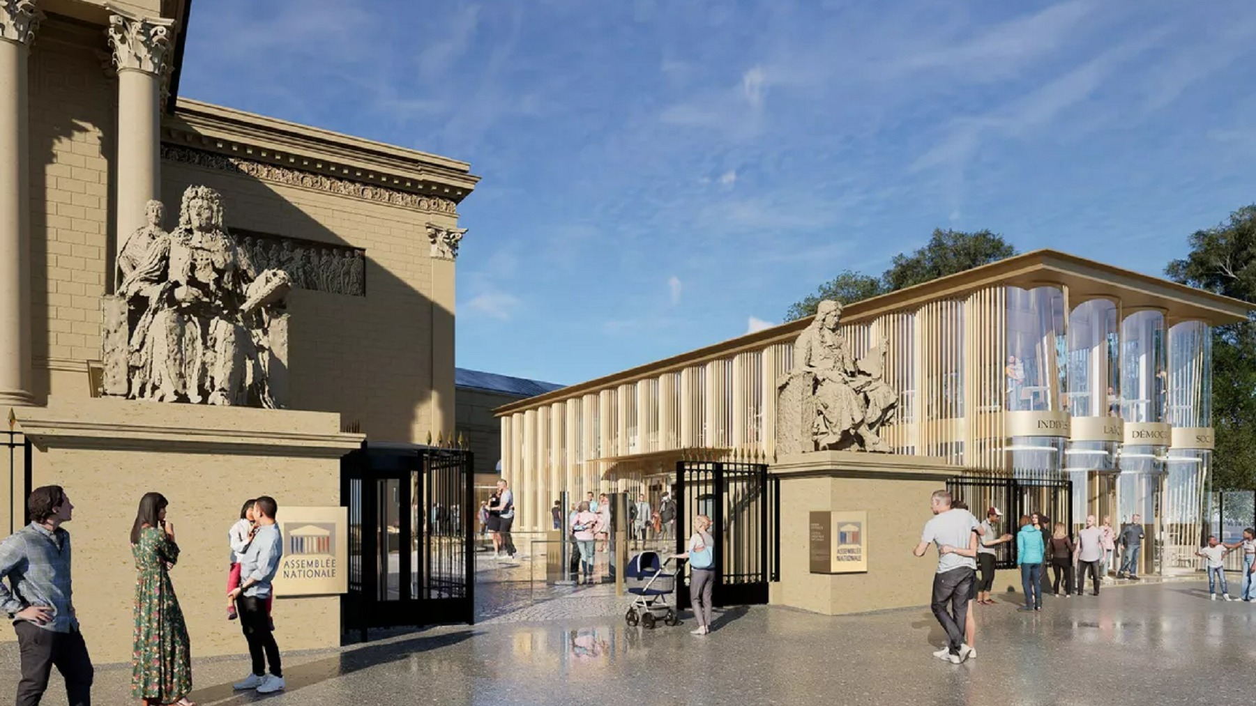 « Non à l’enlaidissement de Paris » : une pétition contre le nouveau pavillon d’entrée de l’Assemblée nationale atteint plus de 89 000 signatures