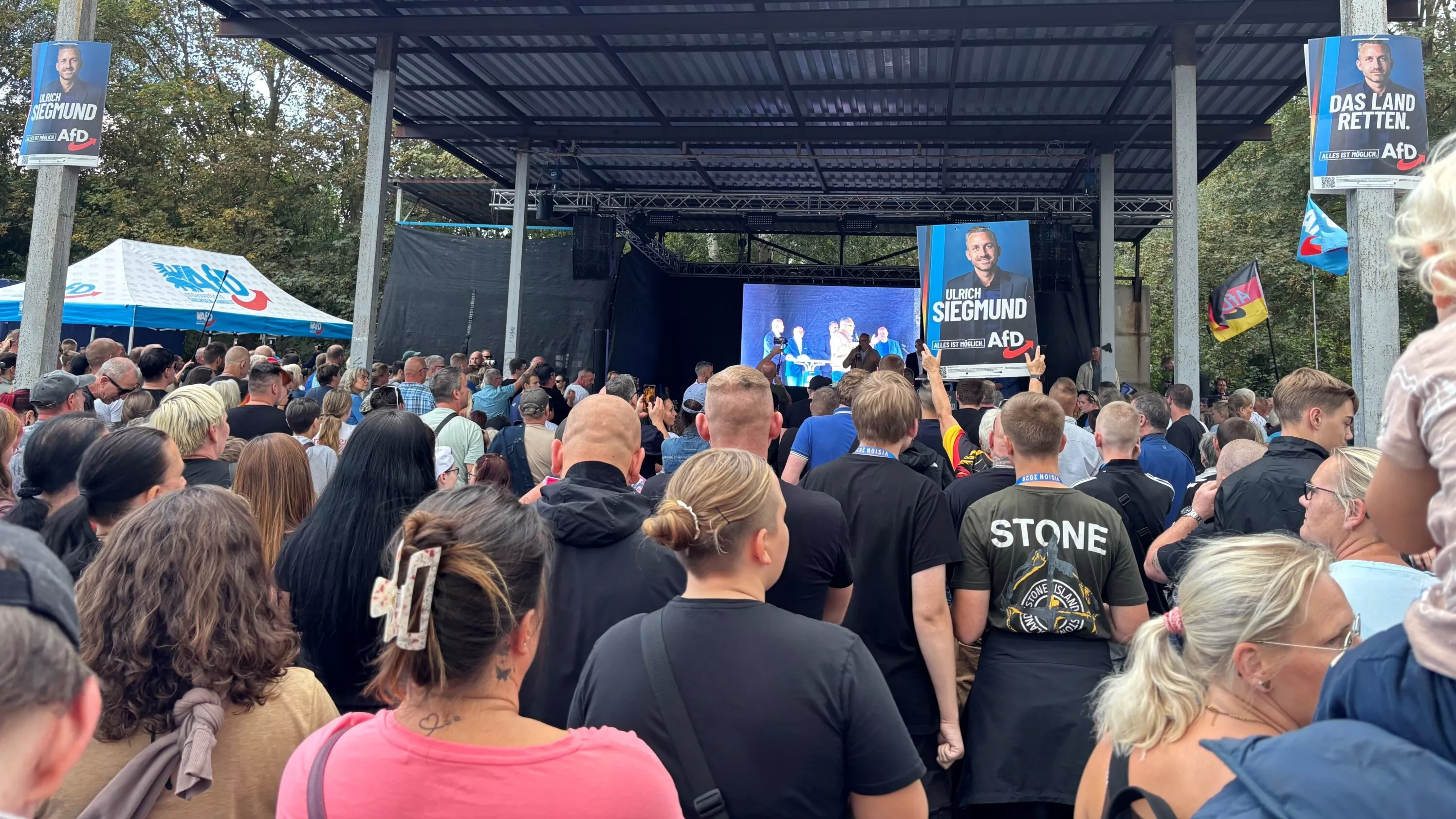 « On va gagner ! » : en Saxe-Anhalt, une journée de campagne avec le parti d’extrême droite AfD, plus proche que jamais du pouvoir