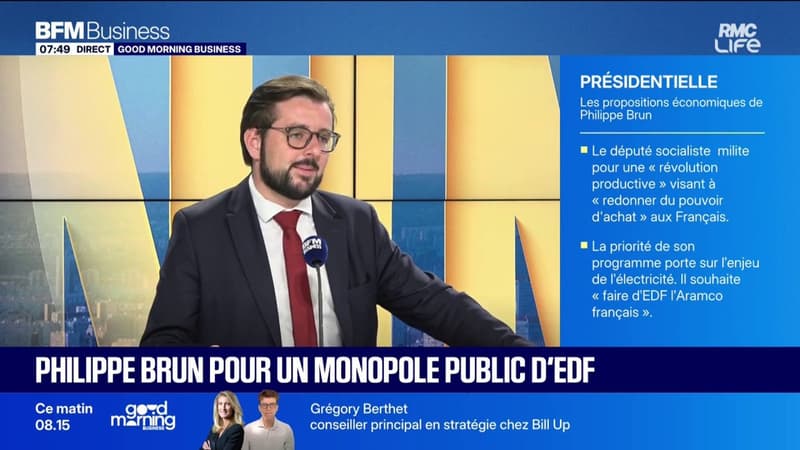 Philippe Brun pour un monopole public d'EDF