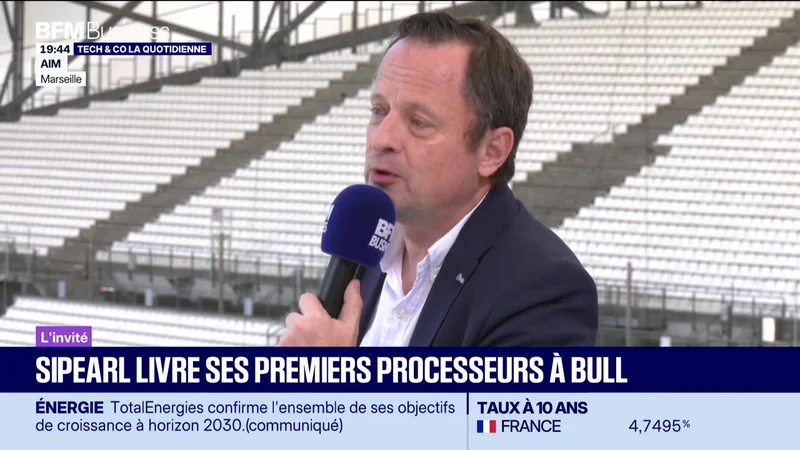 Philippe Notton (SiPearl) : SiPearl livre ses premiers processeurs à Bull - 28/09