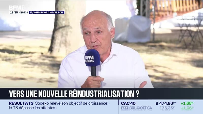 Pierre-André de Chalendar (Institut de l’Entreprise) : Vers une nouvelle réindustrialisation ? - 02/07