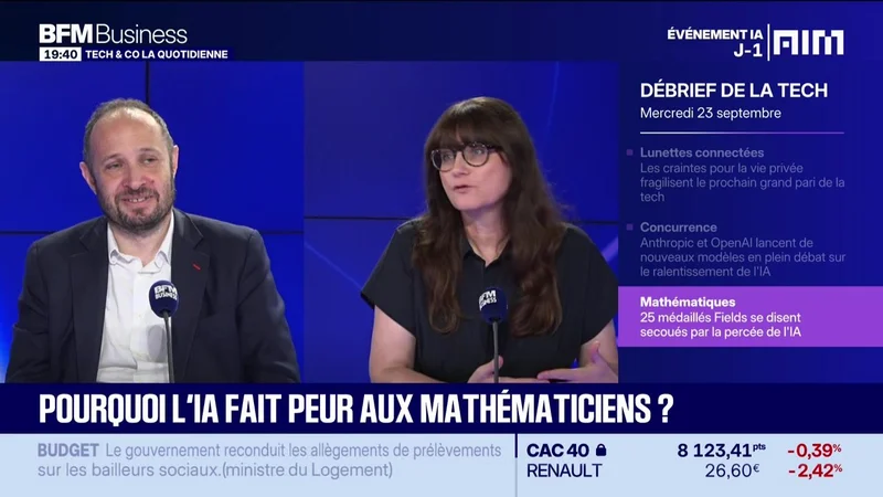 Pourquoi l'IA fait peur aux mathématiciens ? - 23/09