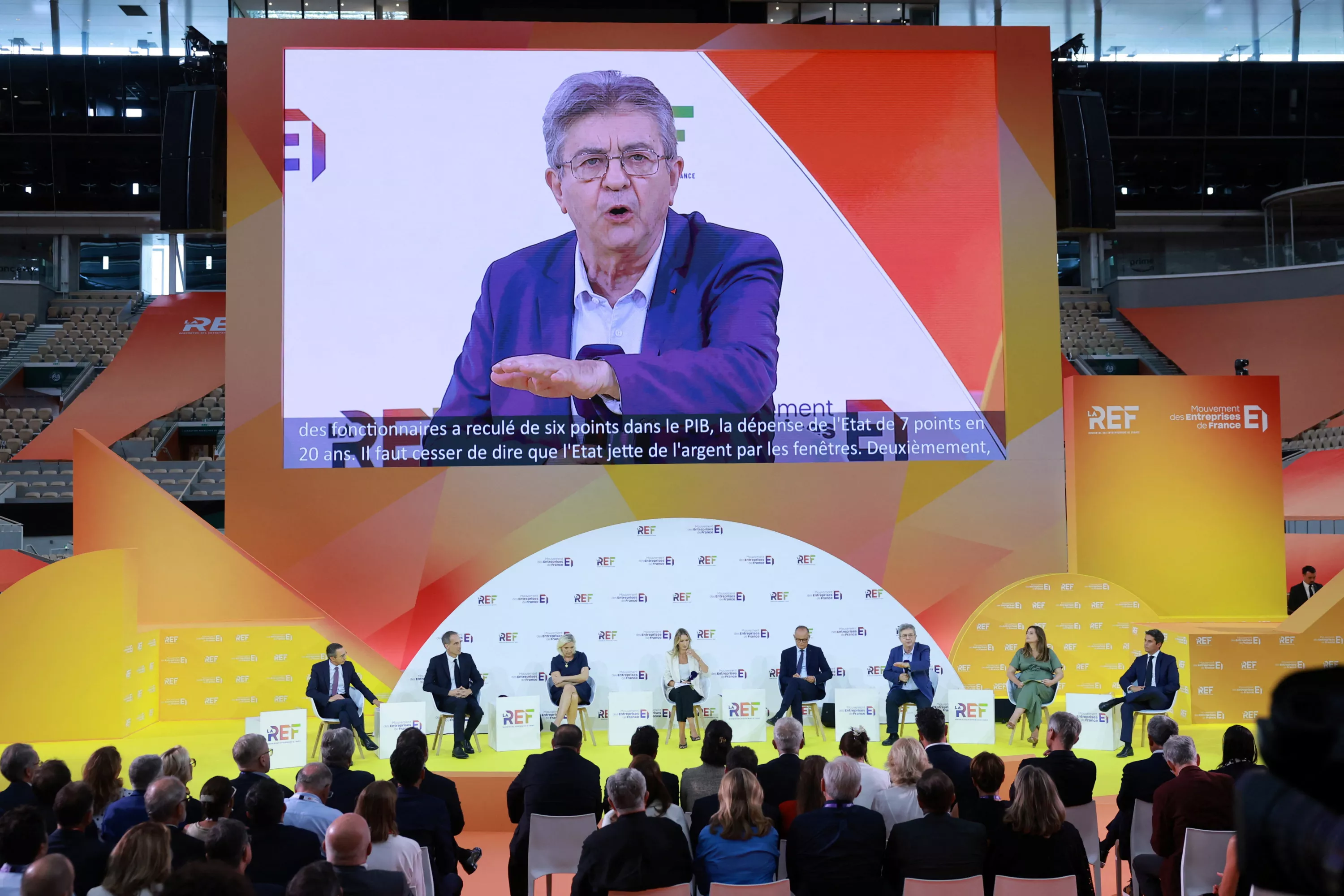 Présidentielle 2027 : les candidats tentent de convaincre les patrons lors d’une première confrontation