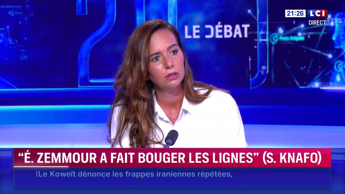 Présidentielle 2027 : en cas de victoire de Marine Le Pen, Sarah Knafo ne ferme pas la porte à une entrée dans un gouvernement Bardella