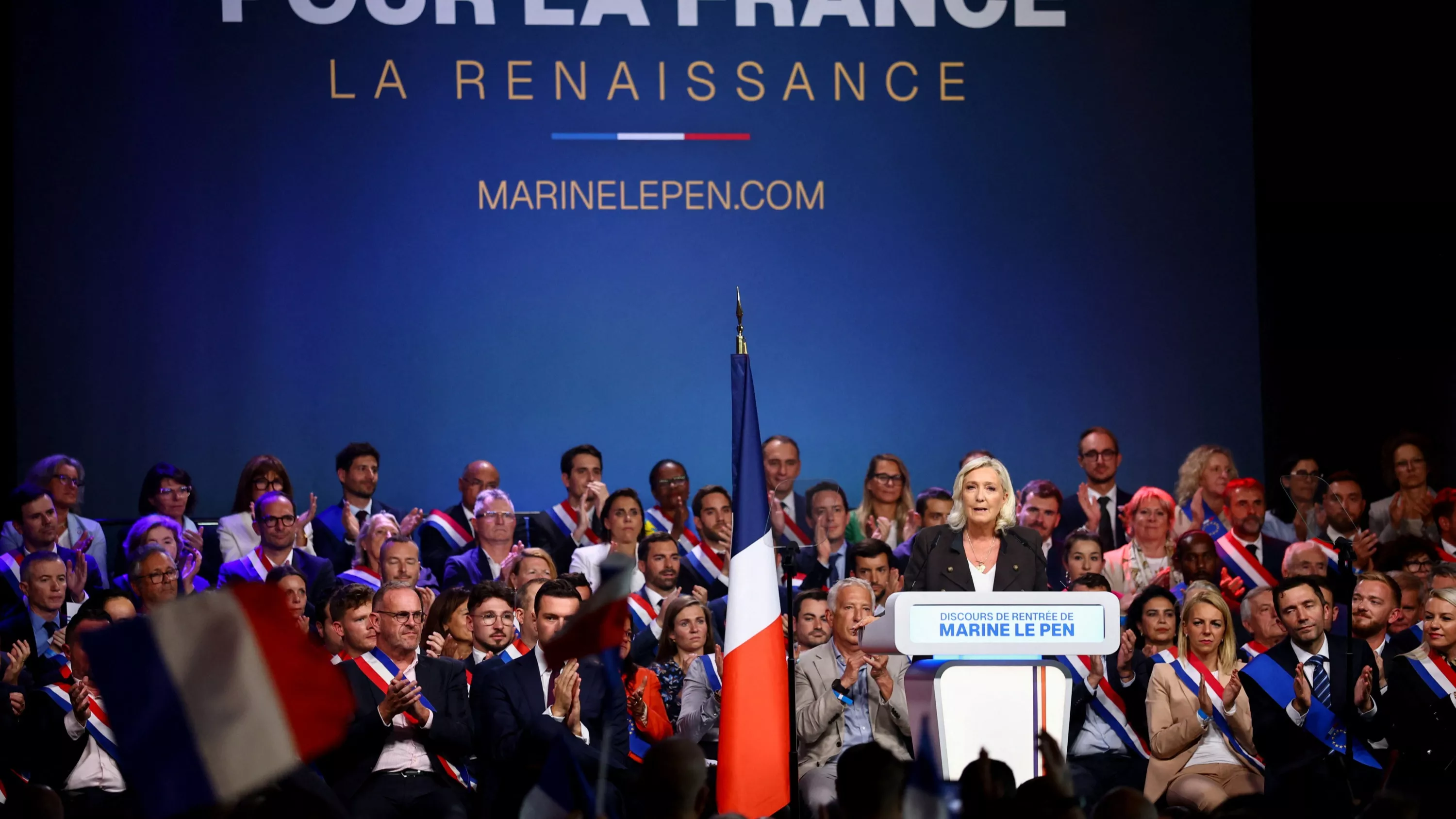 Présidentielle 2027 : à Hénin-Beaumont, Marine Le Pen lance sa « bataille sociale » sur fond de propositions libérales