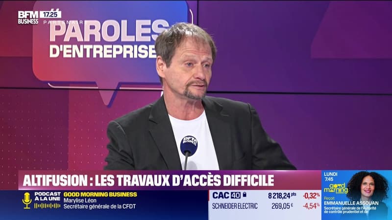 Quentin Boeking (Altifusion) : Altifusion, les travaux d'accès difficile - 06/06