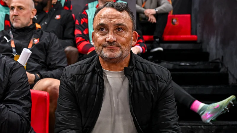 Rennes-OFI Crète: le soulagement de Franck Haise, qui était proche de