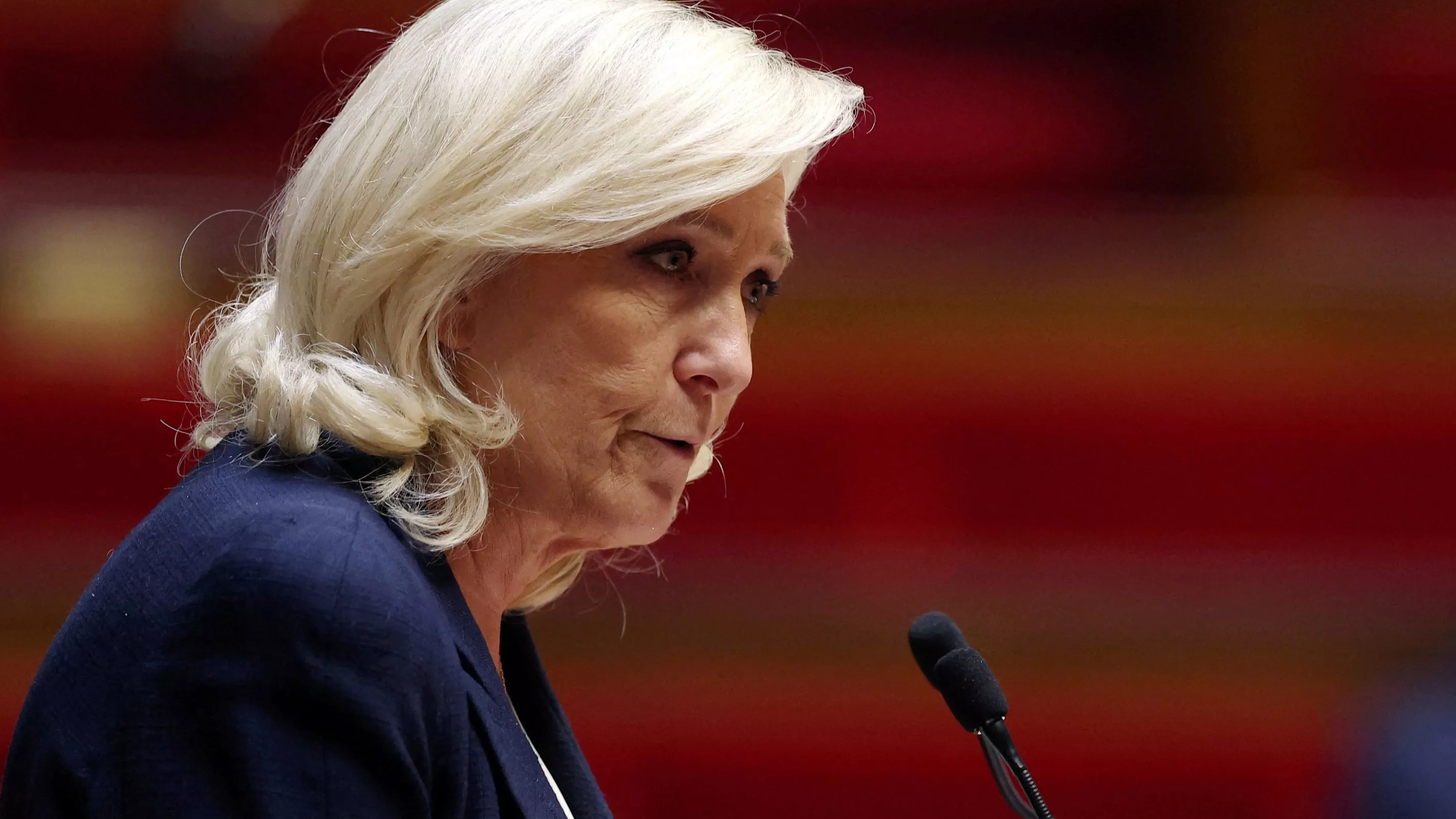 RN «sous-représenté» sur Radio France : «Ce comportement n’est plus supportable», réagit Marine Le Pen