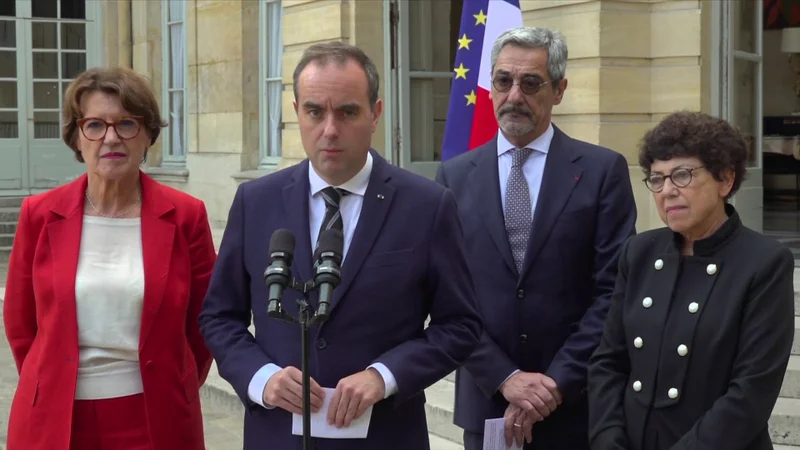 Sébastien Lecornu annonce un plan de relance compris