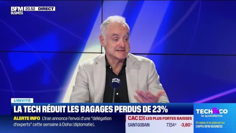 Sergio Colella (SITA Europe) : Transport aérien, la tech réduit les bagages perdus de 23 % - 29/06