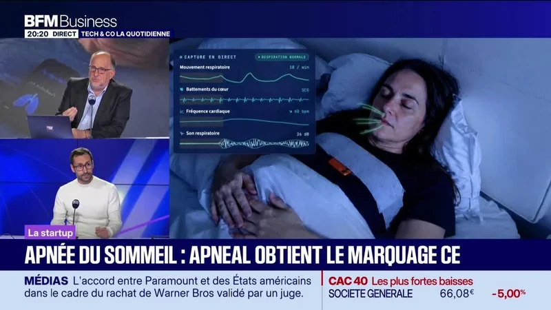 Séverin Benizri (Apneal) : Apnée du sommeil, Apneal obtient le marquage CE - 01/10