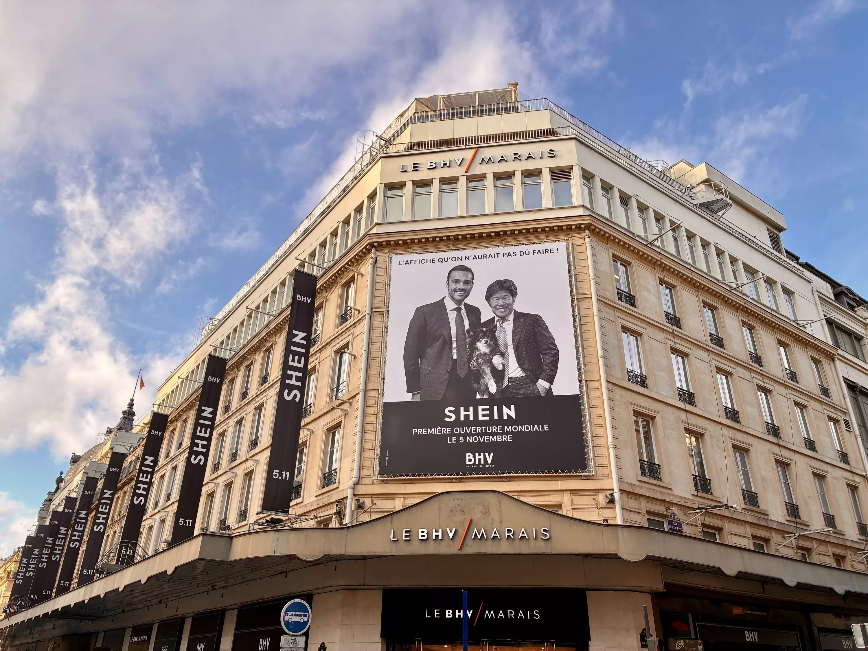 Shein au BHV Marais, c’est fini ! Les raisons d’un gigantesque fiasco