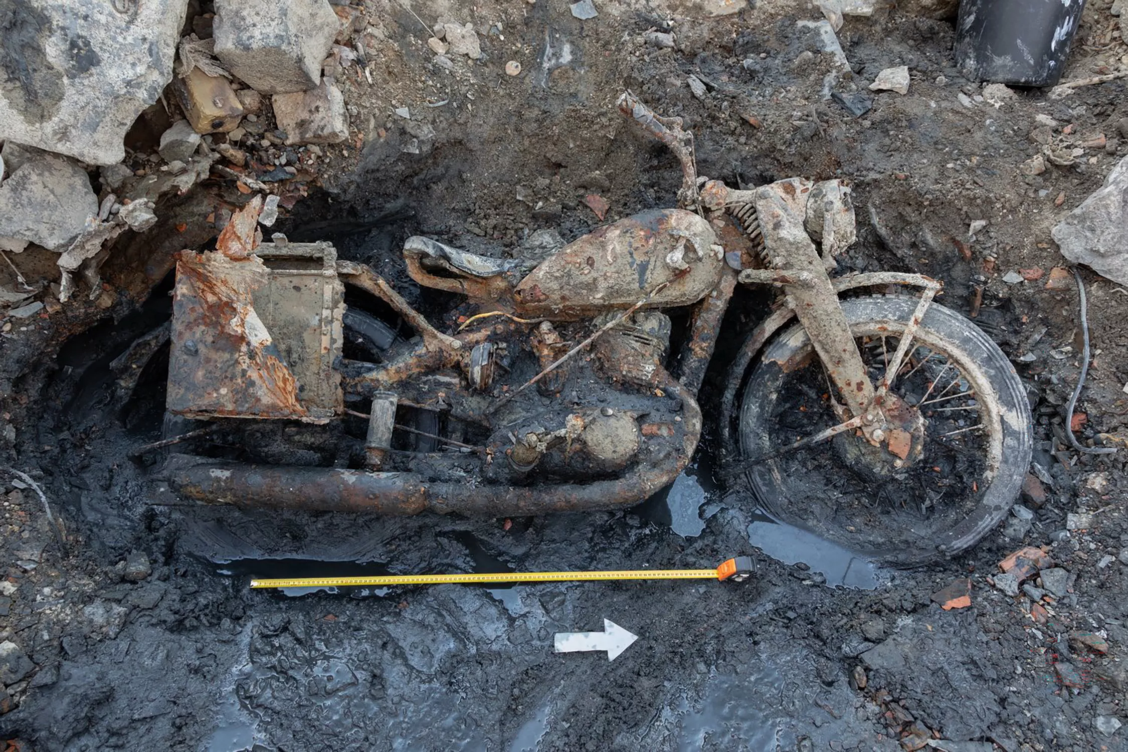Soldats de la Wehrmacht, moto, mines... Touché par une sécheresse historique, le Danube révèle des vestiges de la Seconde Guerre Mondiale