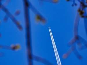 Traînées blanches laissées par les avions : ce que révèle le rapport de l’ONG Transport & Environment