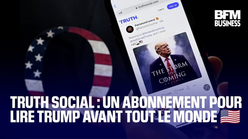 Truth Social : un abonnement pour lire Trump avant tout le monde 🇺🇸
